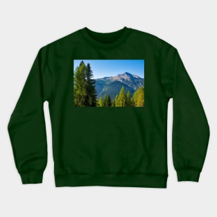 Monte Bivera in Friuli, North Italy Crewneck Sweatshirt